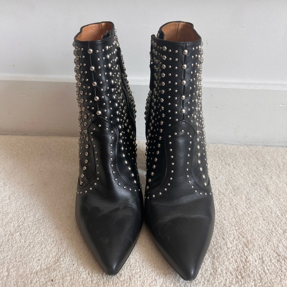 IRO leather studded accent ankle boots - Picture 5 of 6